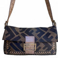 FENDI VINTAGE MAXI BAGUETTE SHOULDER BAG