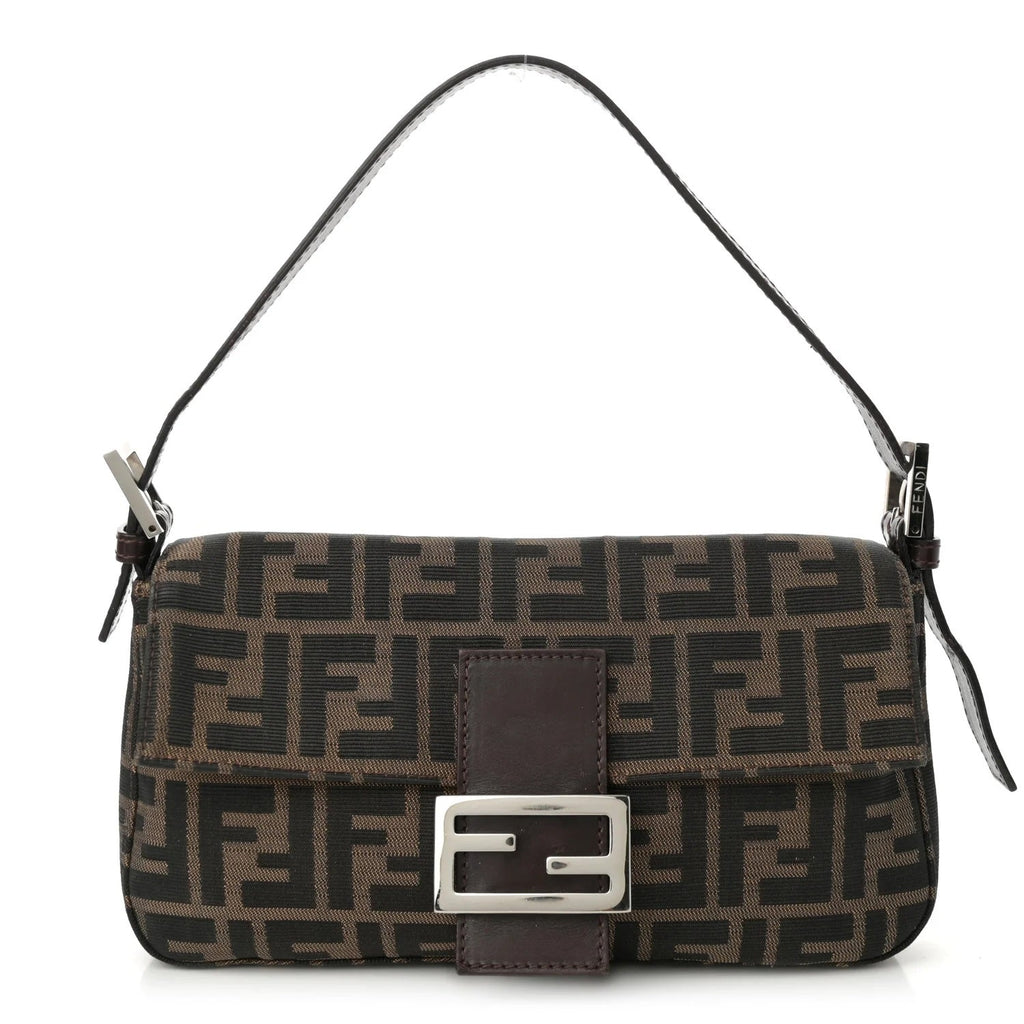 FENDI FF ZUCCA BAGUETTE SHOULDER BAG