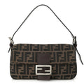 FENDI FF ZUCCA BAGUETTE SHOULDER BAG