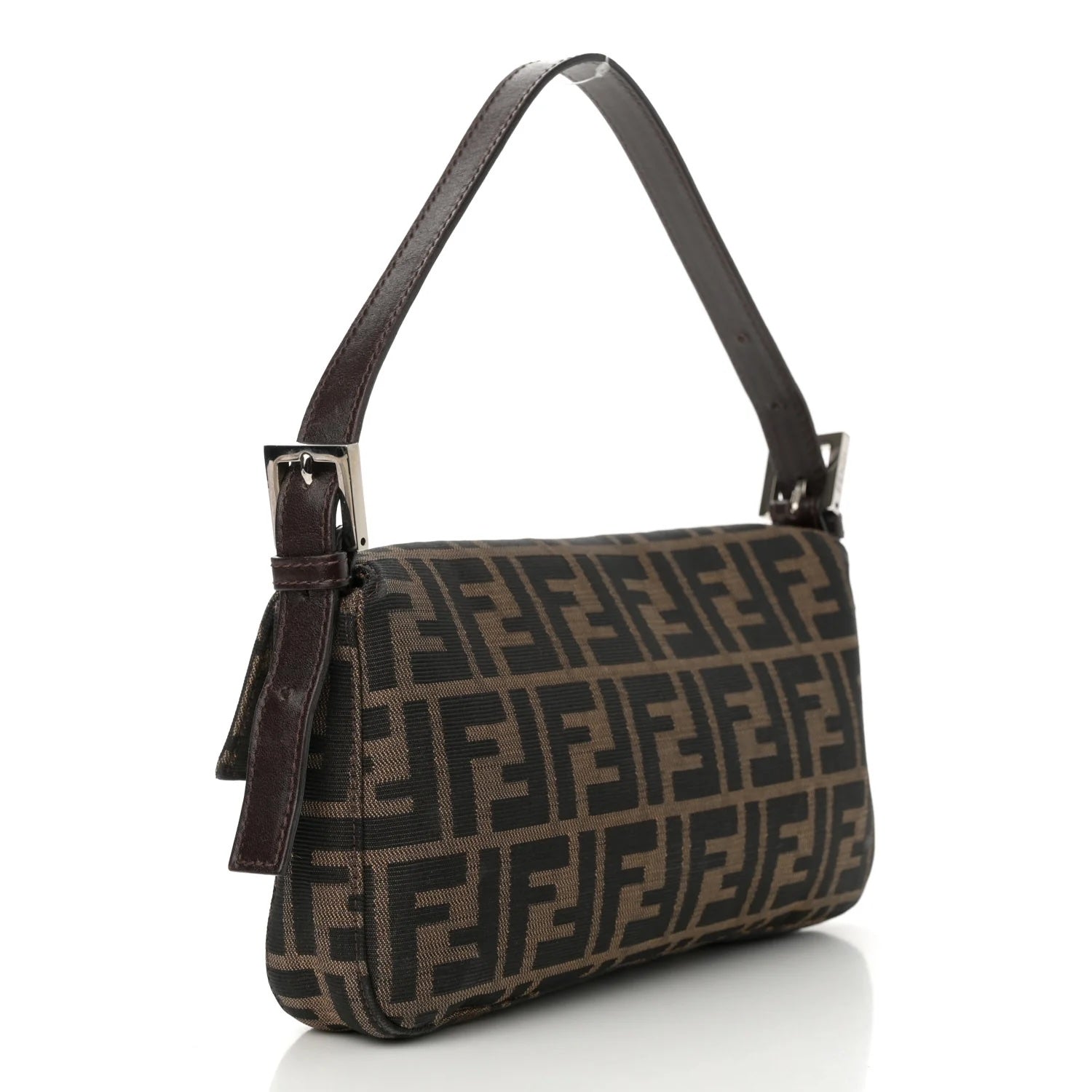 FENDI FF ZUCCA BAGUETTE SHOULDER BAG