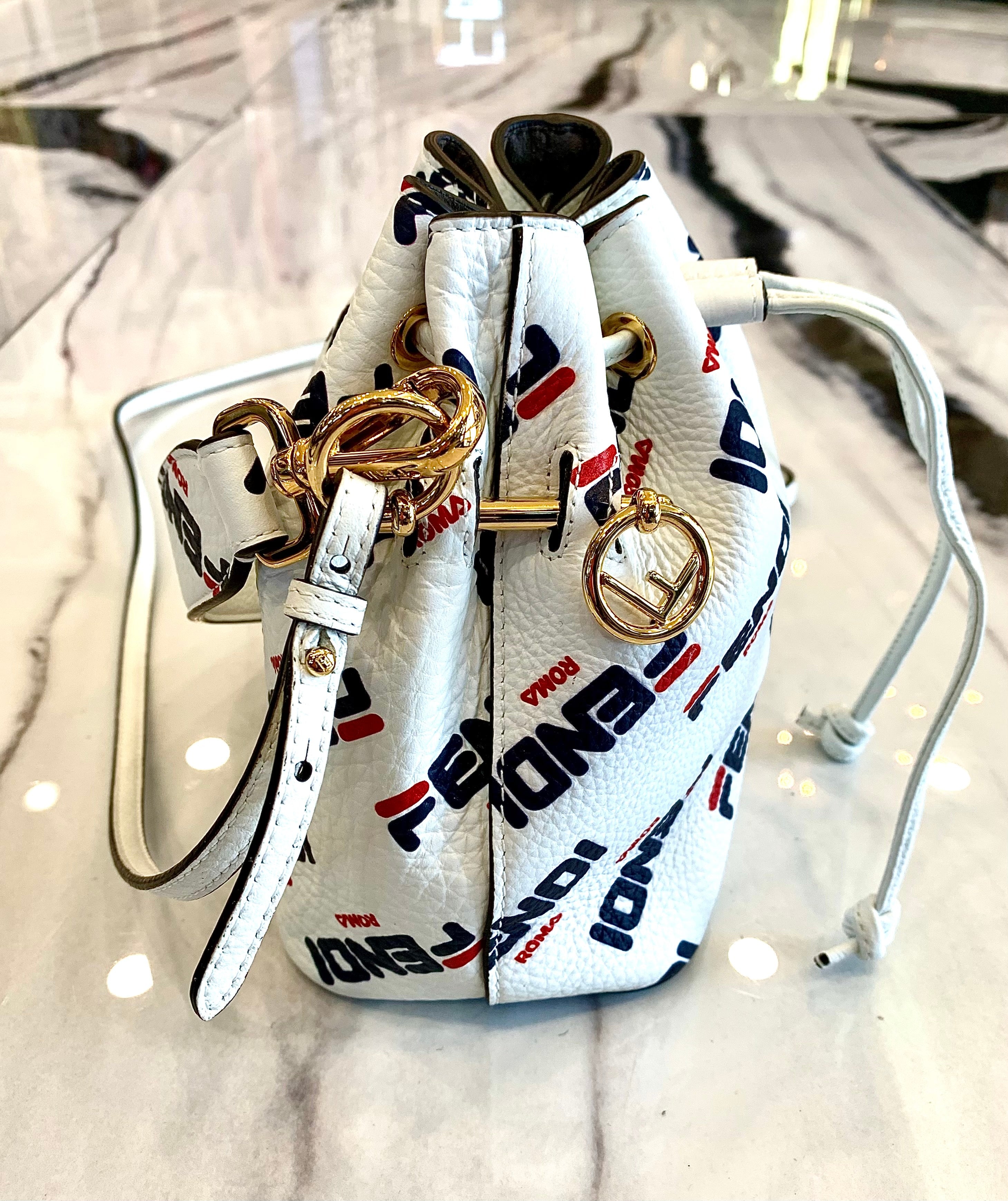 FENDI FILA MANIA MINI MON TRESOR BAG
