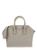 GIVENCHY AGED LEATHER MINI ANTIGONA TOP-HANDLE BAG