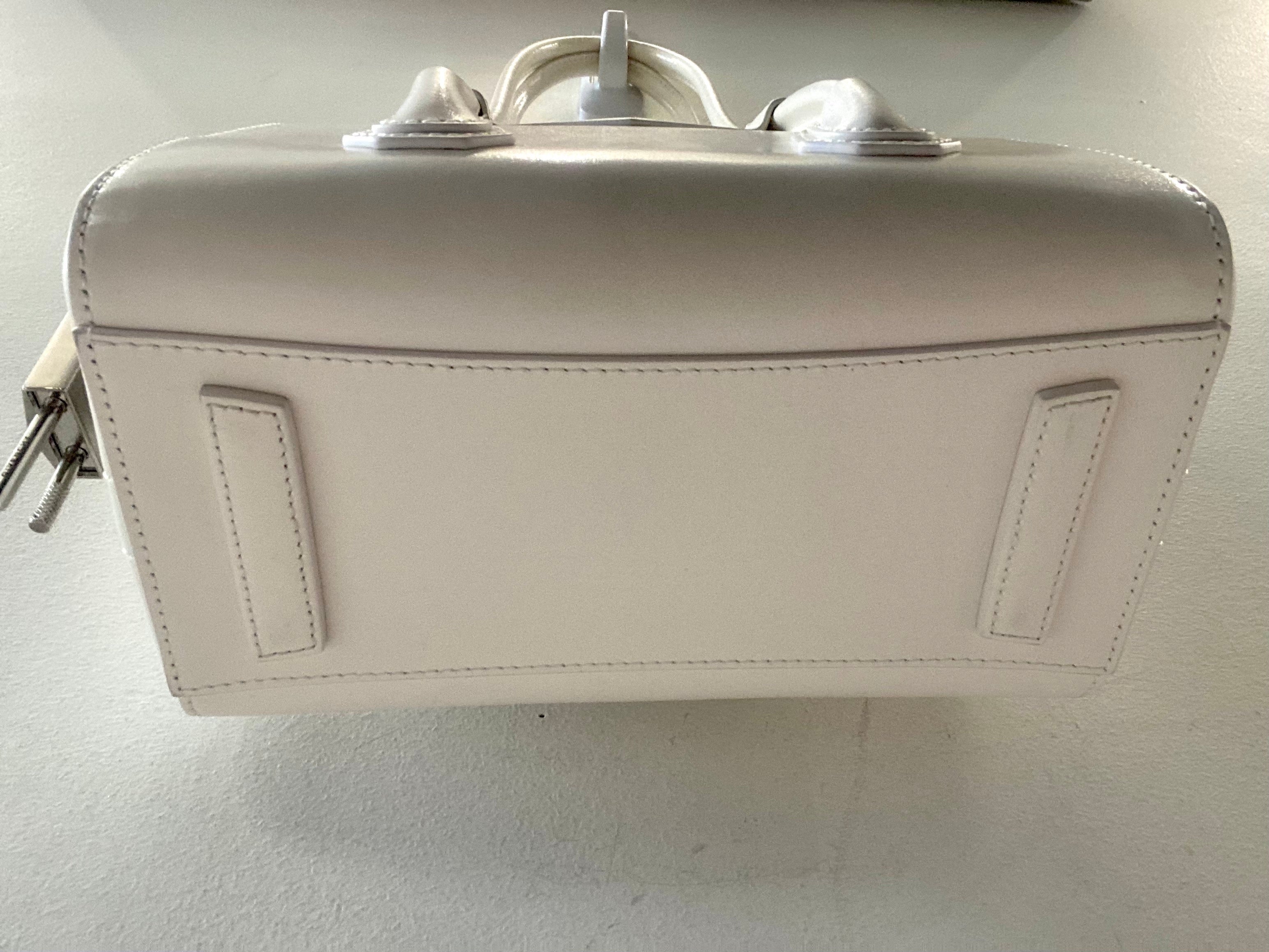 GIVENCHY MINI ANTIGONA BOX LEATHER HANDBAG