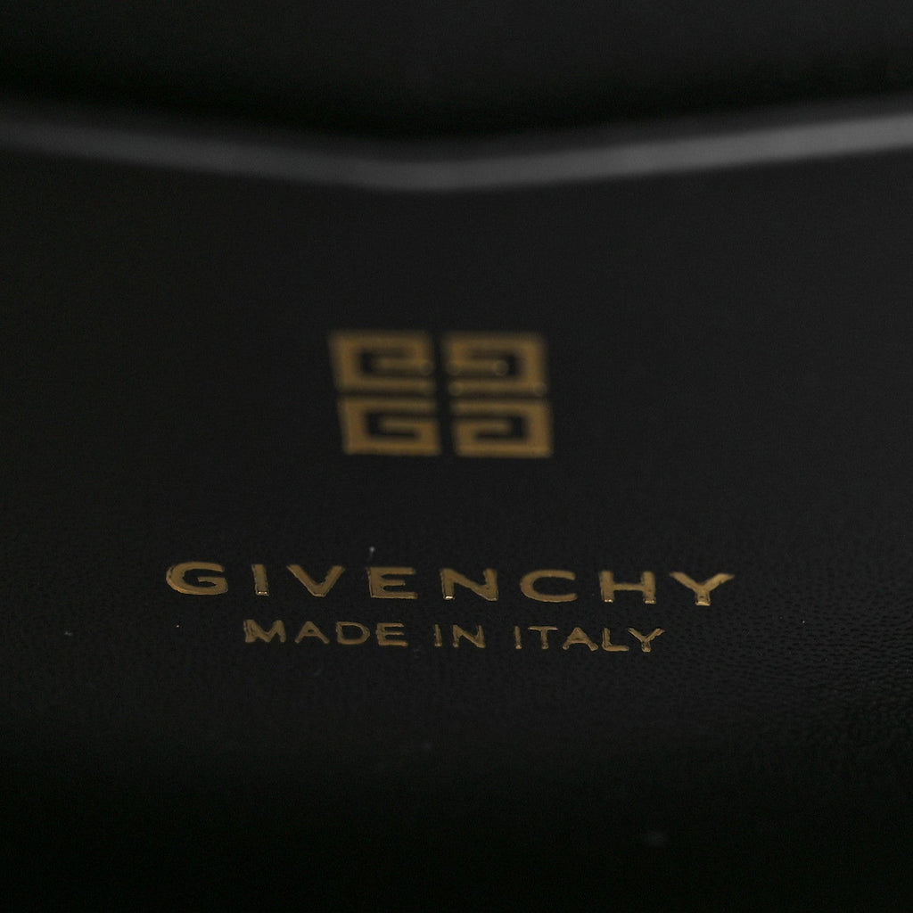 GIVENCHY BOX CALFSKIN SMALL 4G CUBE CHAIN CROSSBODY BAG