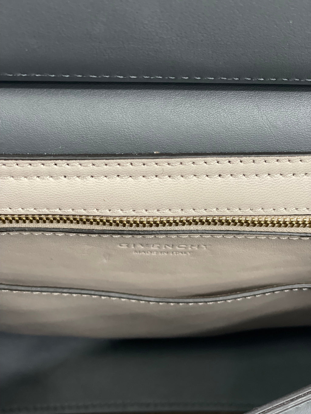 GIVENCHY CALFSKIN LEATHER SMALL MYSTIC SHOULDER BAG