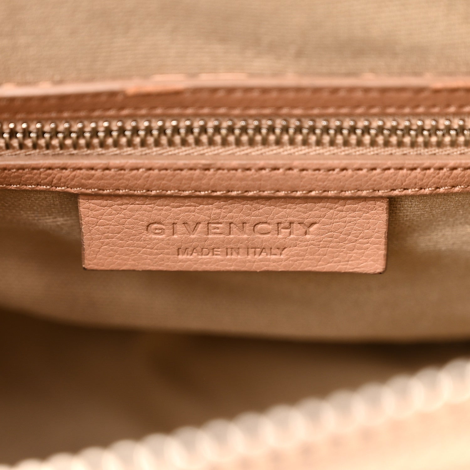 GIVENCHY GOATSKIN LEATHER MEDIUM ANTIGONA SATCHEL BAG