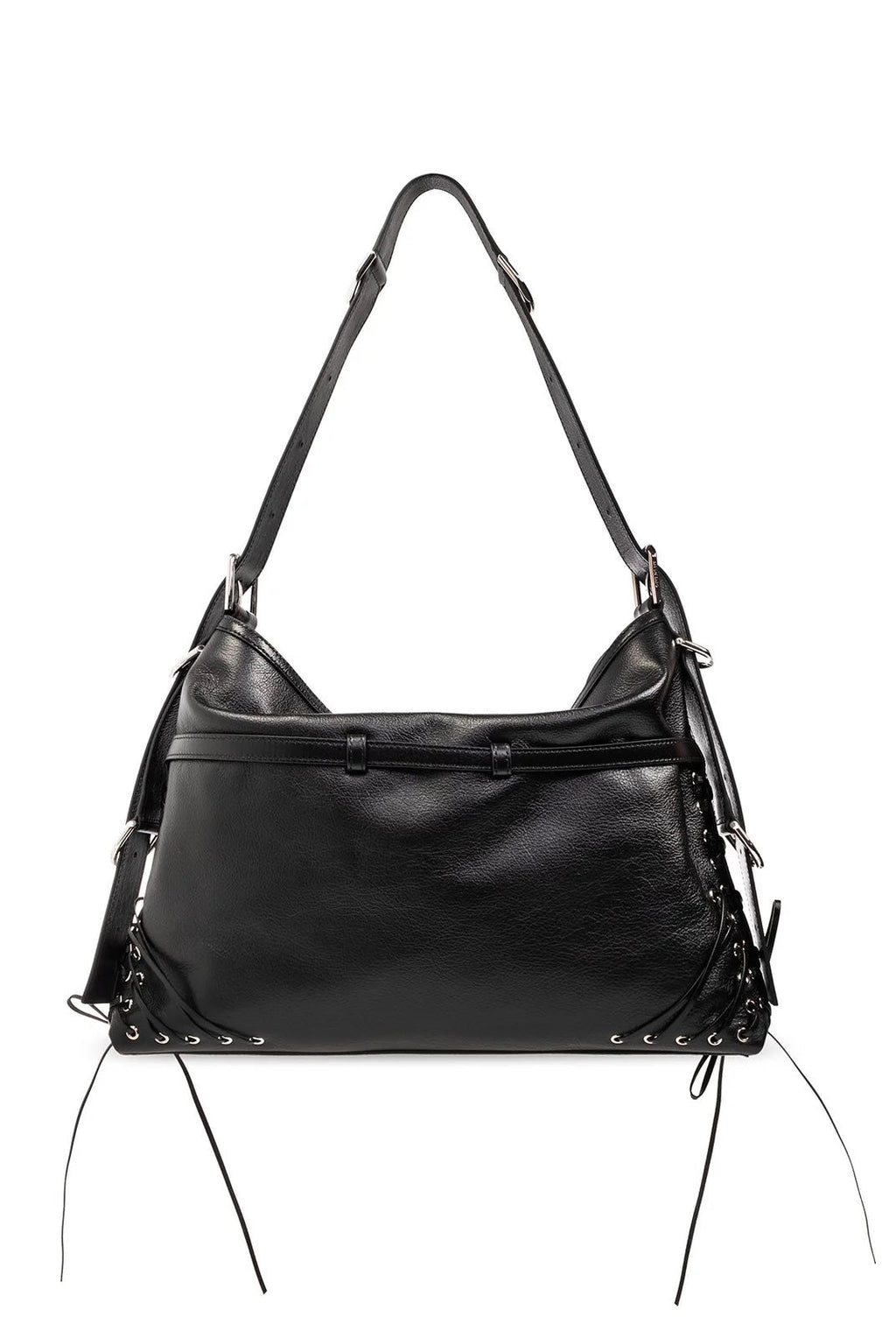 GIVENCHY MEDIUM VOYOU LEATHER SHOULDER BAG