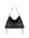 GIVENCHY MEDIUM VOYOU LEATHER SHOULDER BAG