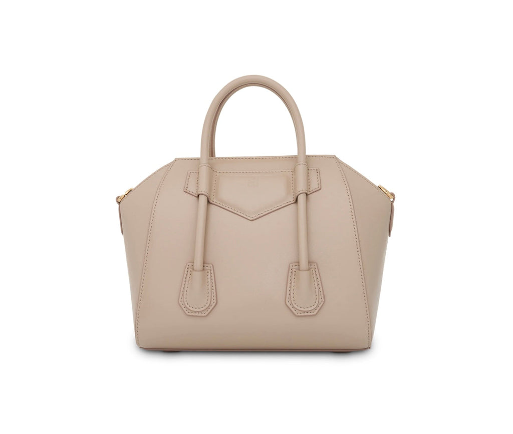 GIVENCHY MINI ANTIGONA LOCK BAG IN BOX LEATHER