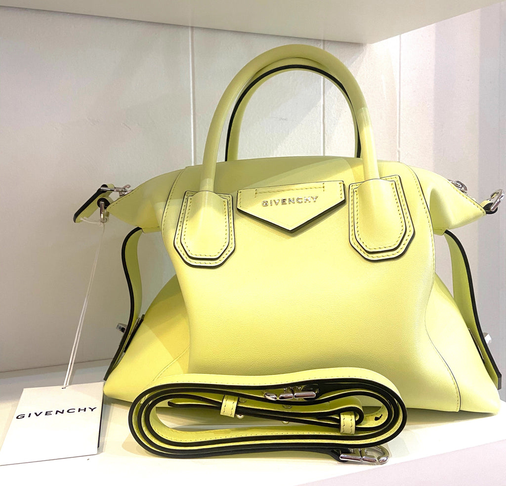 GIVENCHY SMALL ANTIGONA CALFSKIN SATCHEL BAG