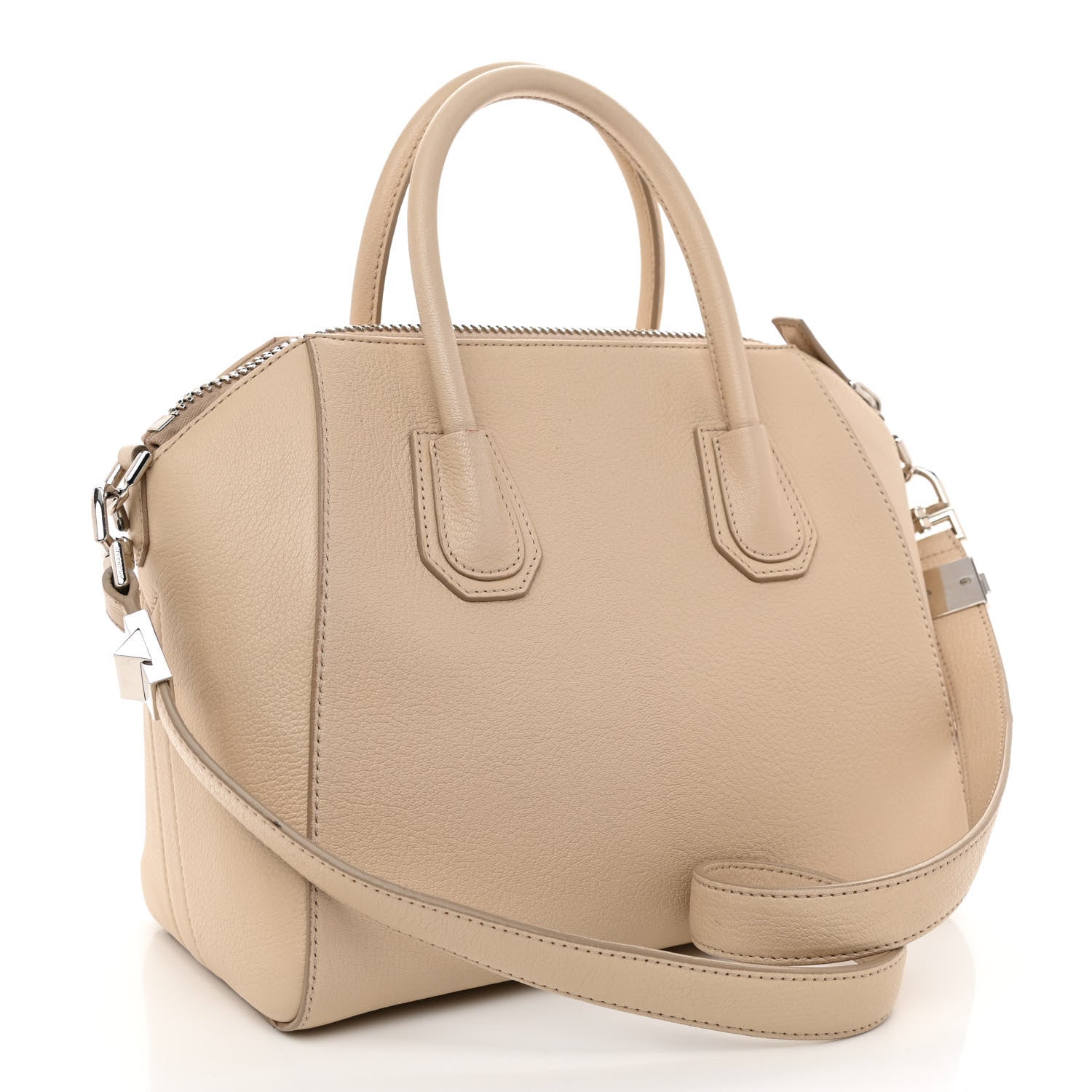 GIVENCHY SUGAR GOSTSKIN LEATHER SMALL ANTIGONA BAG