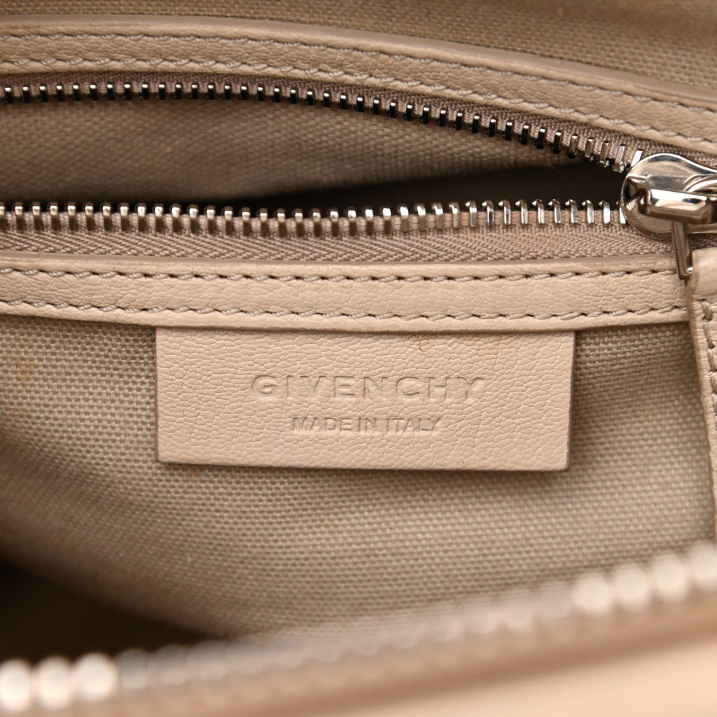 GIVENCHY SUGAR GOSTSKIN LEATHER SMALL ANTIGONA BAG