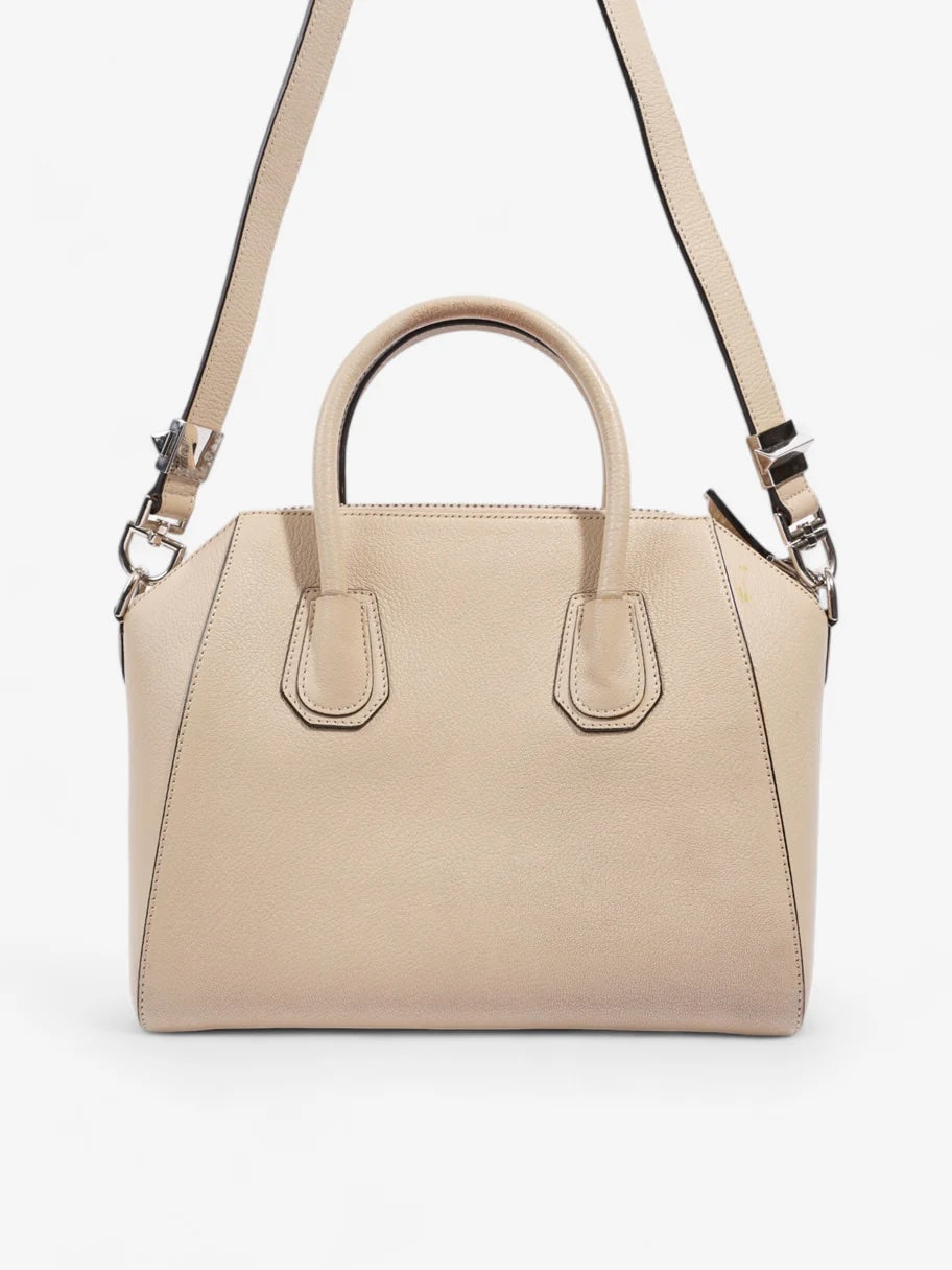 GIVENCHY SUGAR GOSTSKIN LEATHER SMALL ANTIGONA BAG