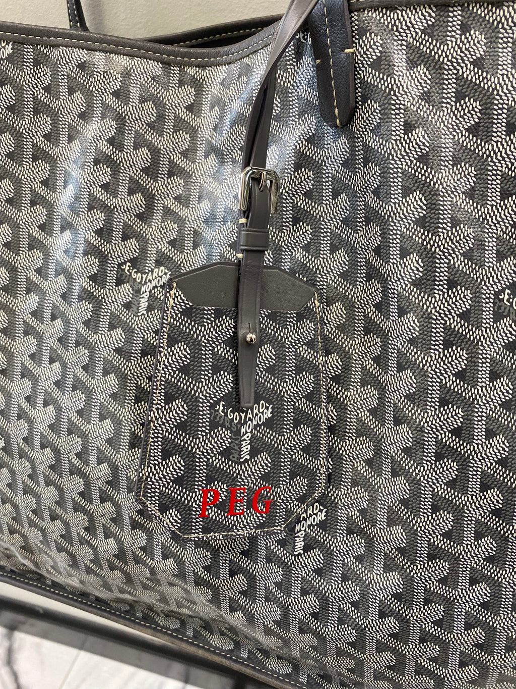 GOYARD ANJOU REVERSIBLE TOTE BAG