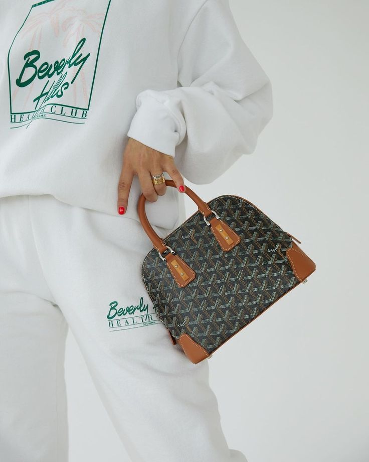 GOYARD VENDOME MINI GOYARDINE HANDBAG