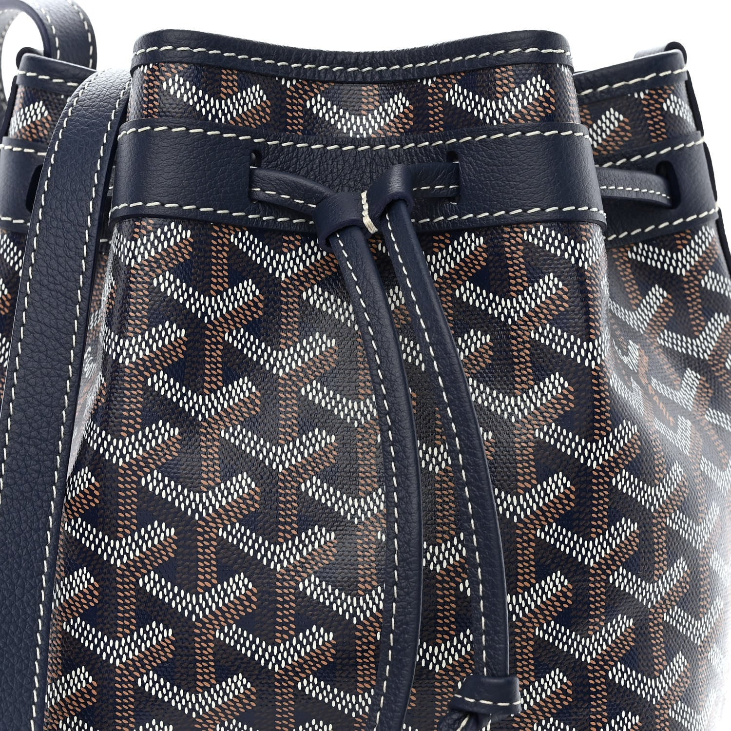 GOYARD GOYARDINE PETIT FLOT BUCKET BAG