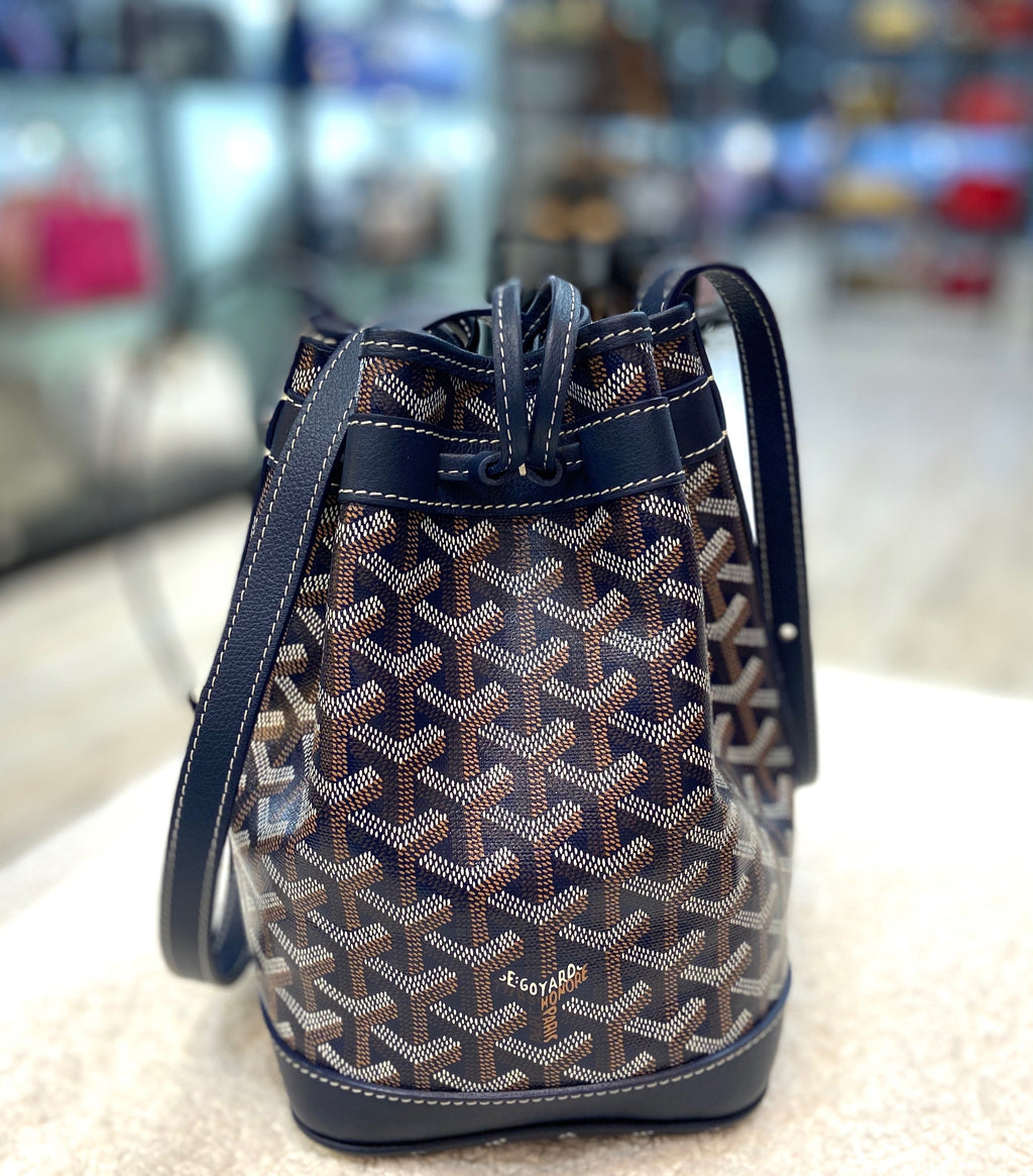 GOYARD GOYARDINE PETIT FLOT BUCKET BAG