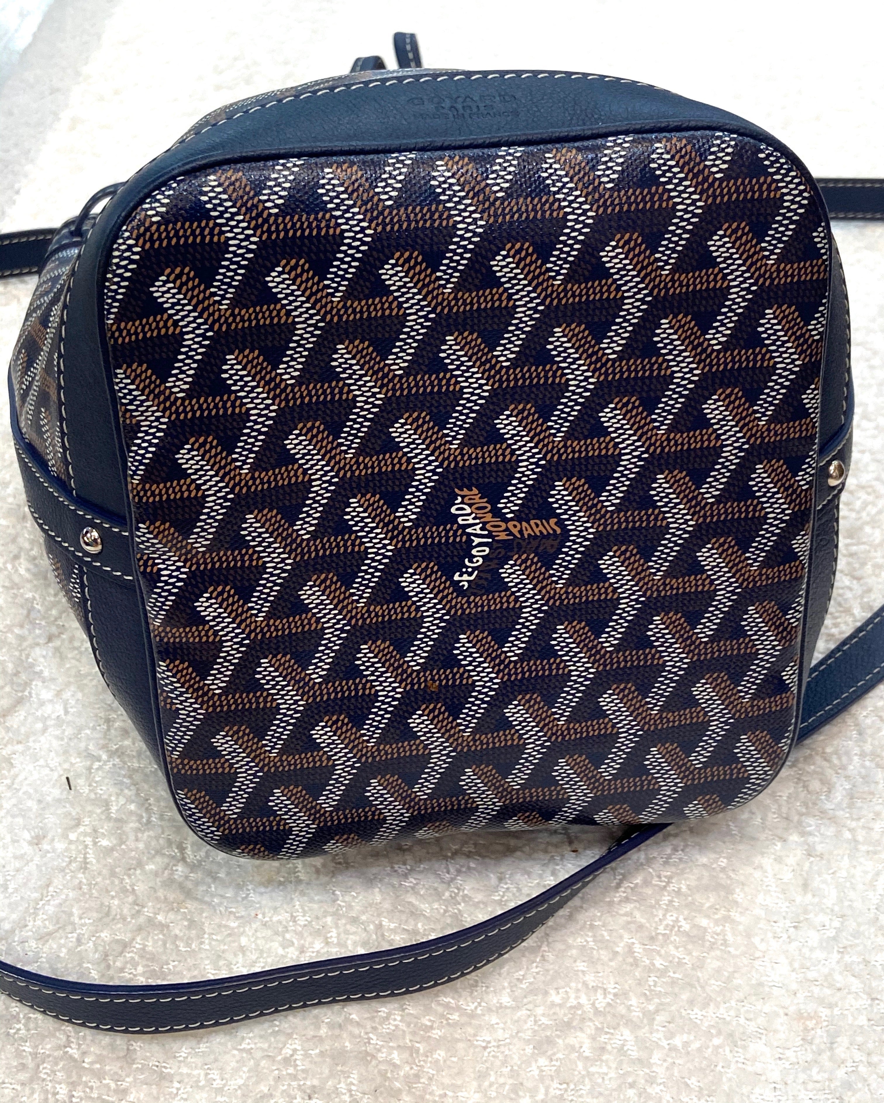 GOYARD GOYARDINE PETIT FLOT BUCKET BAG