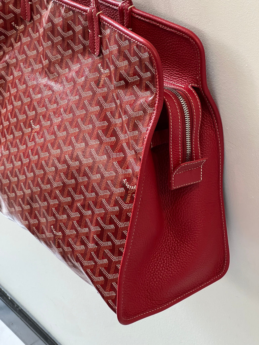 GOYARD GOYARDINE SAC HARDY BAG