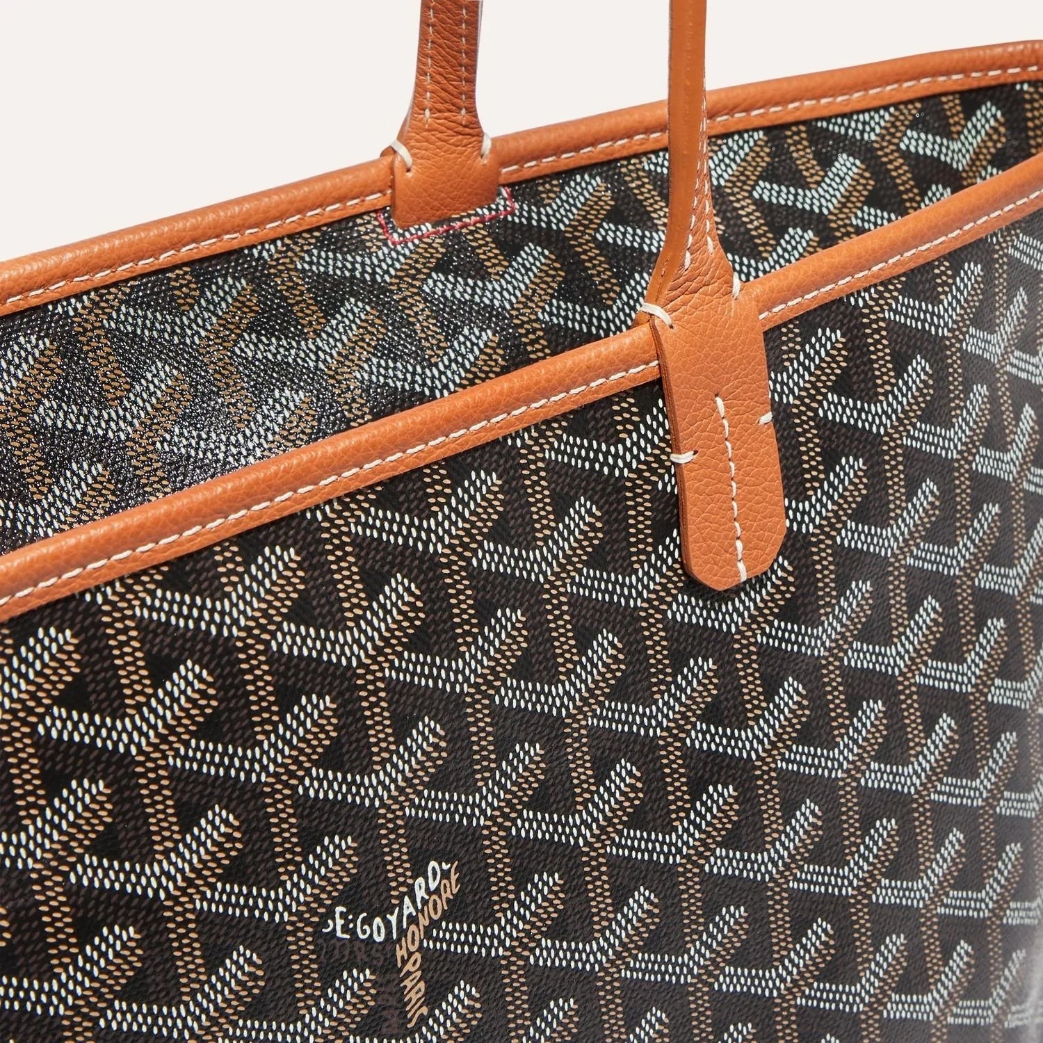 GOYARD GOYARDINE ARTOIS MM TOTE BAG