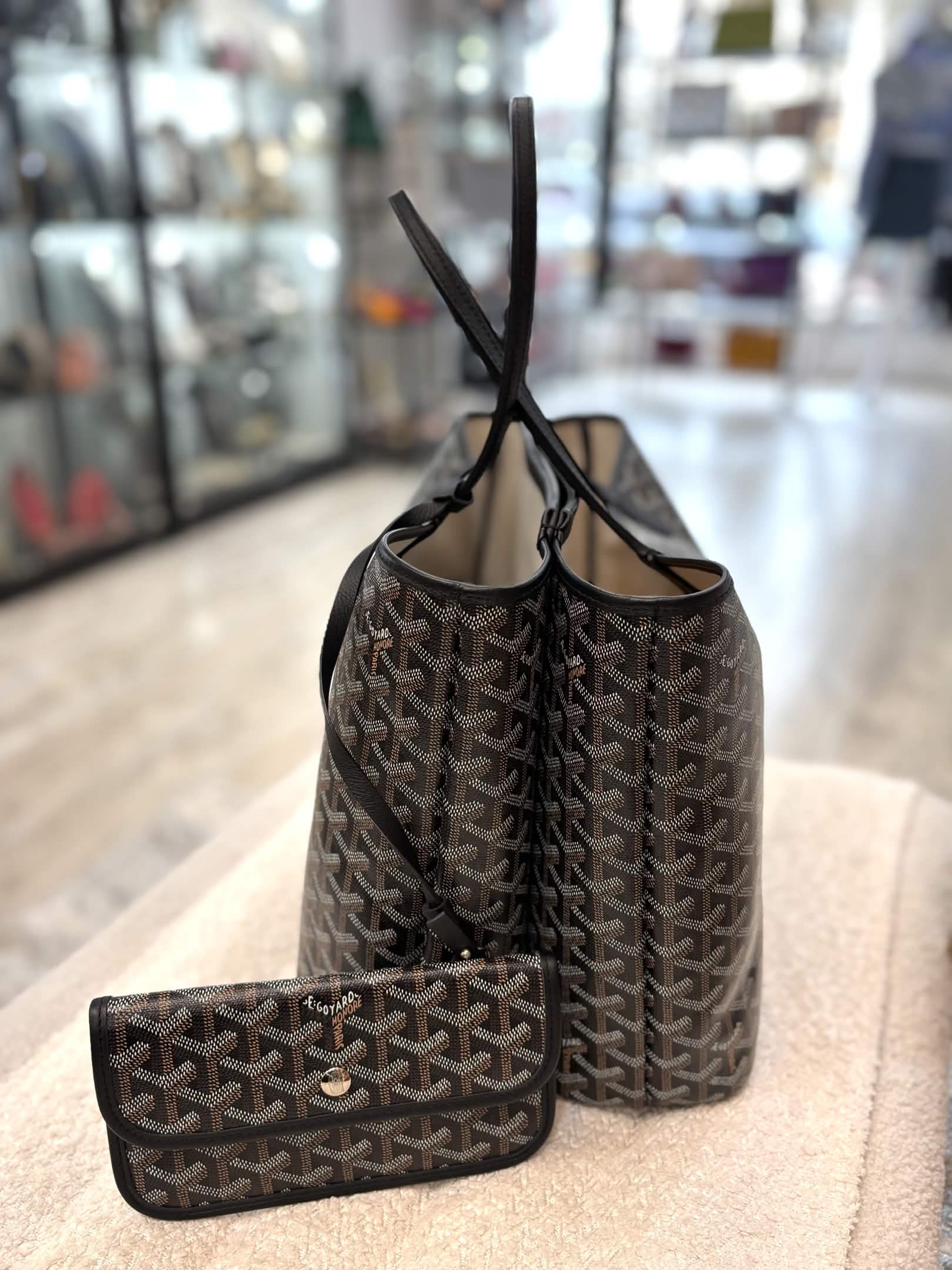 GOYARD GOYARDINE ISABELLE PM TOTE BAG