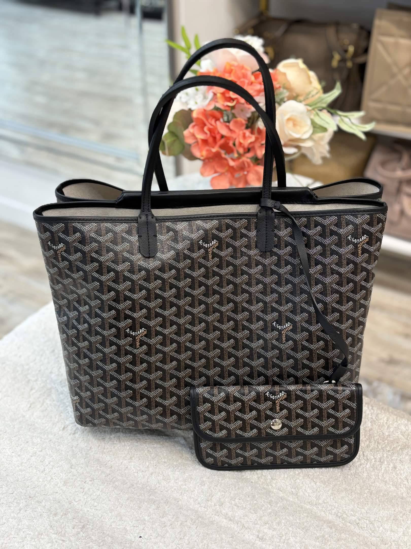 GOYARD GOYARDINE ISABELLE PM TOTE BAG