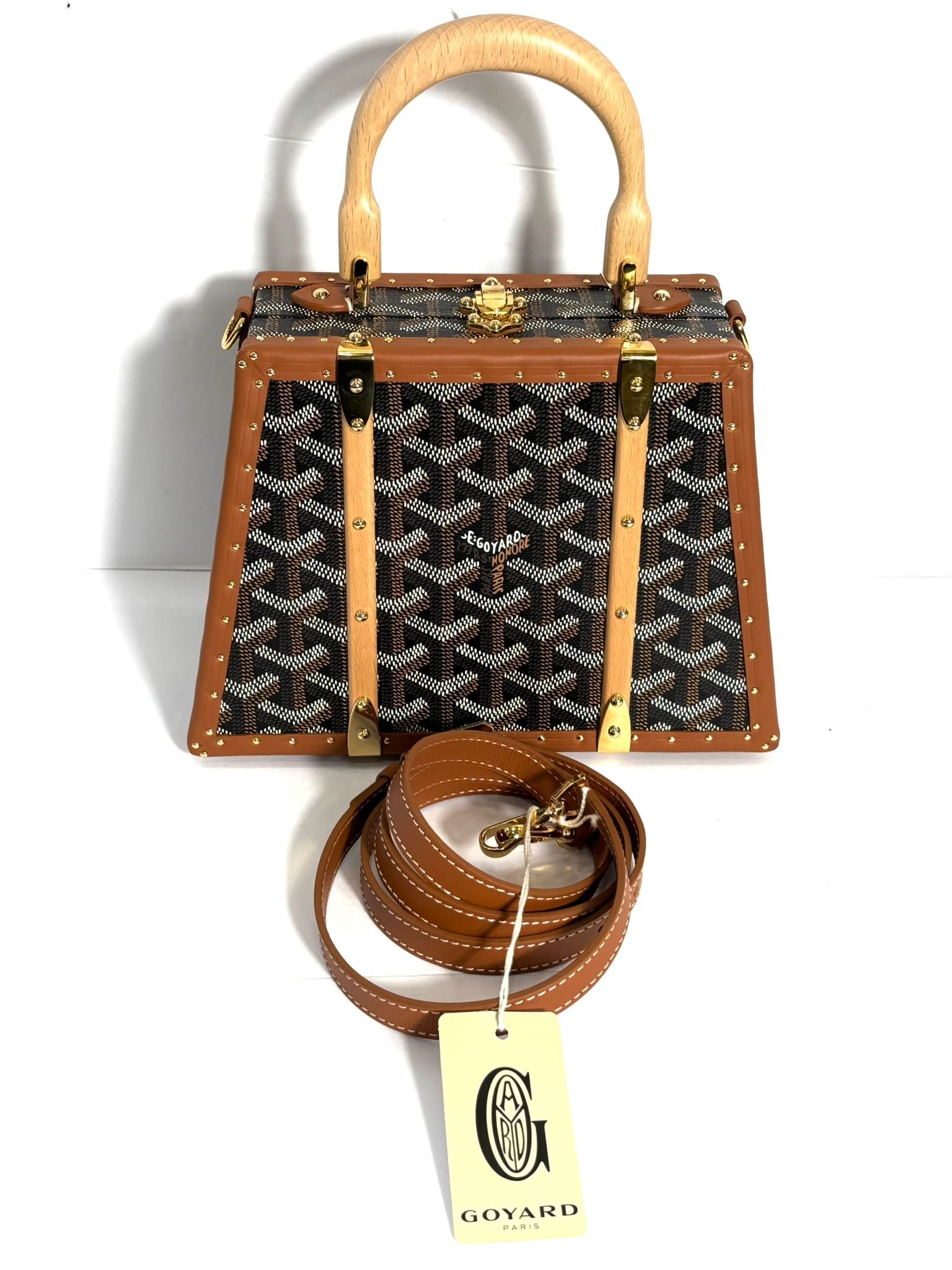 GOYARD SAINT LOUIS SAIGON PM MINI TRUNK BAG