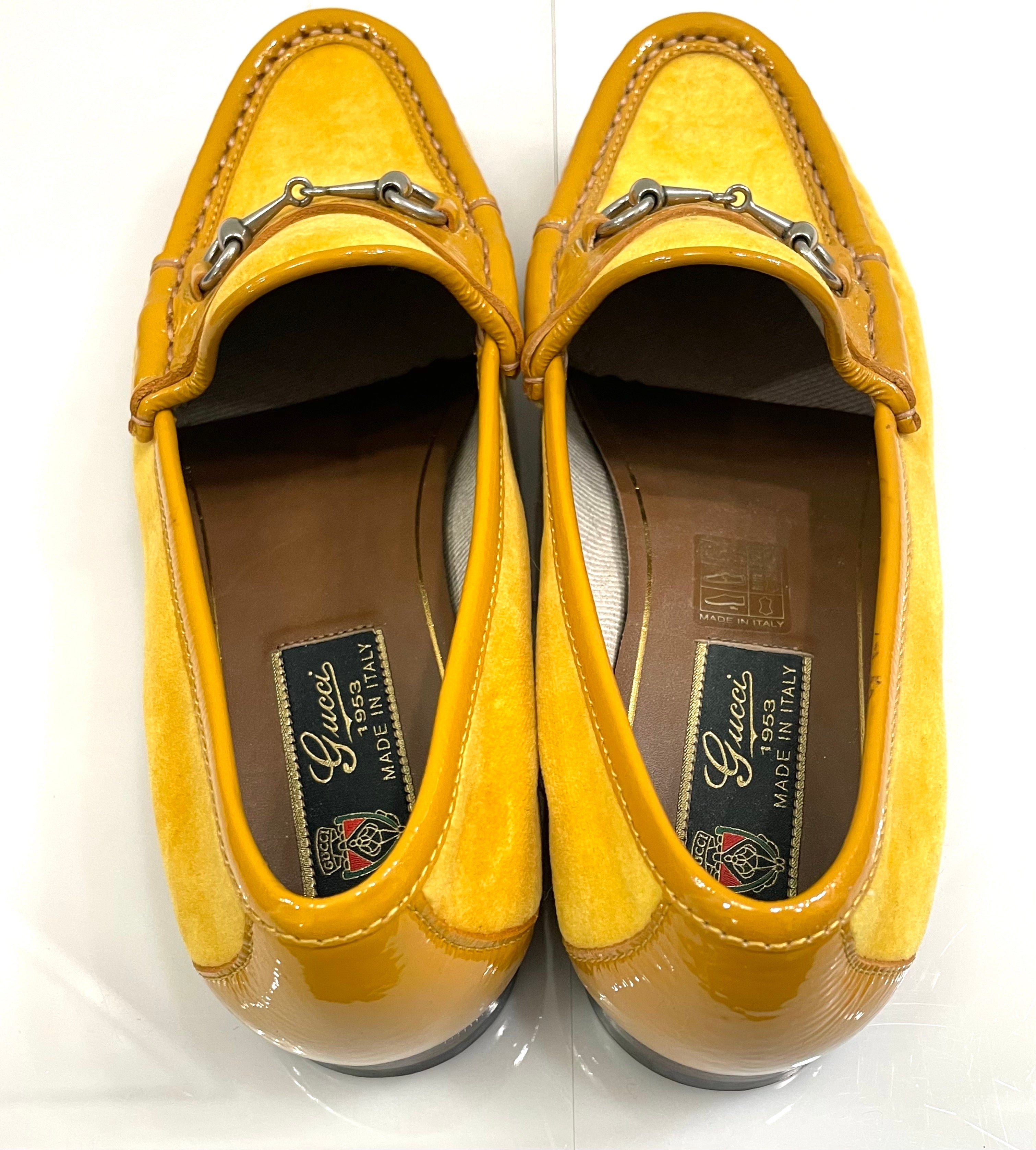 GUCCI 1953 HORSEBIT SUEDE LOAFERS