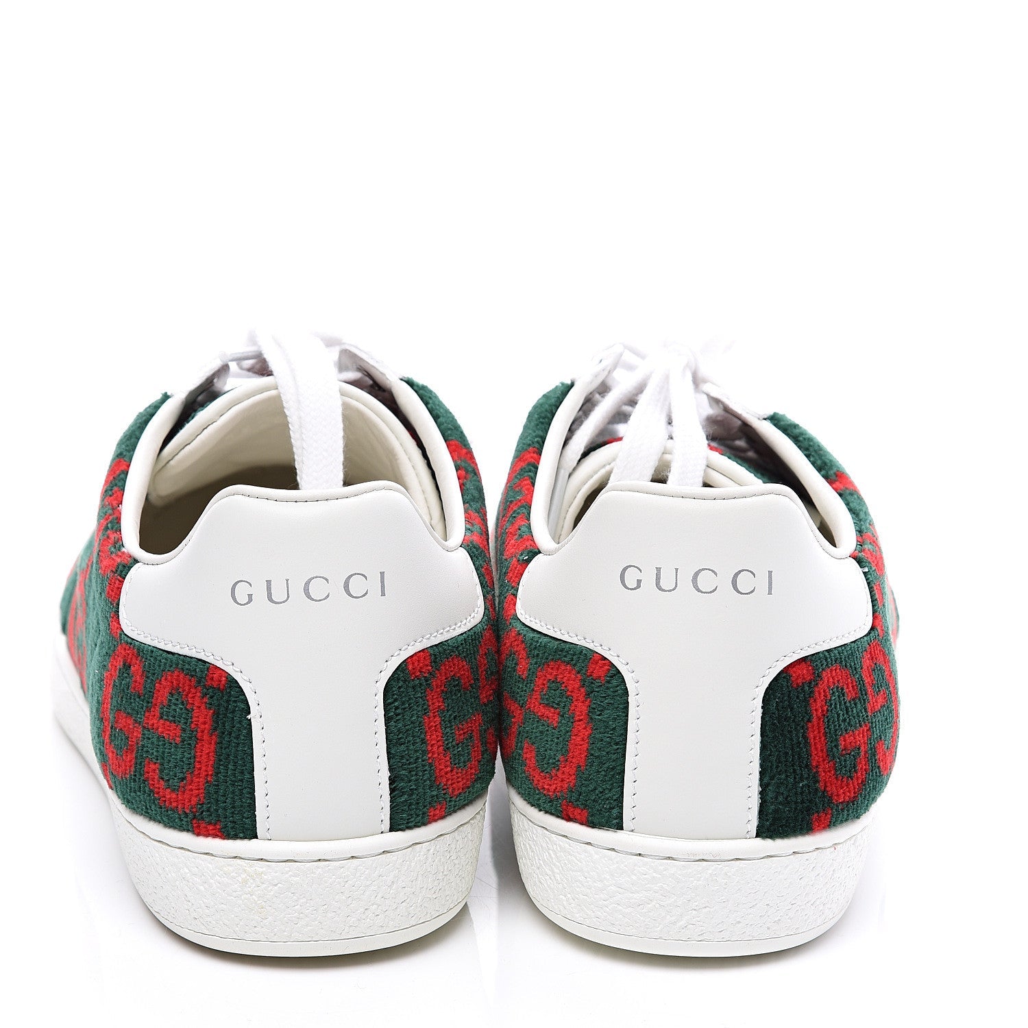 GUCCI ACE GG TERRY CLOTH WEB SNEAKERS
