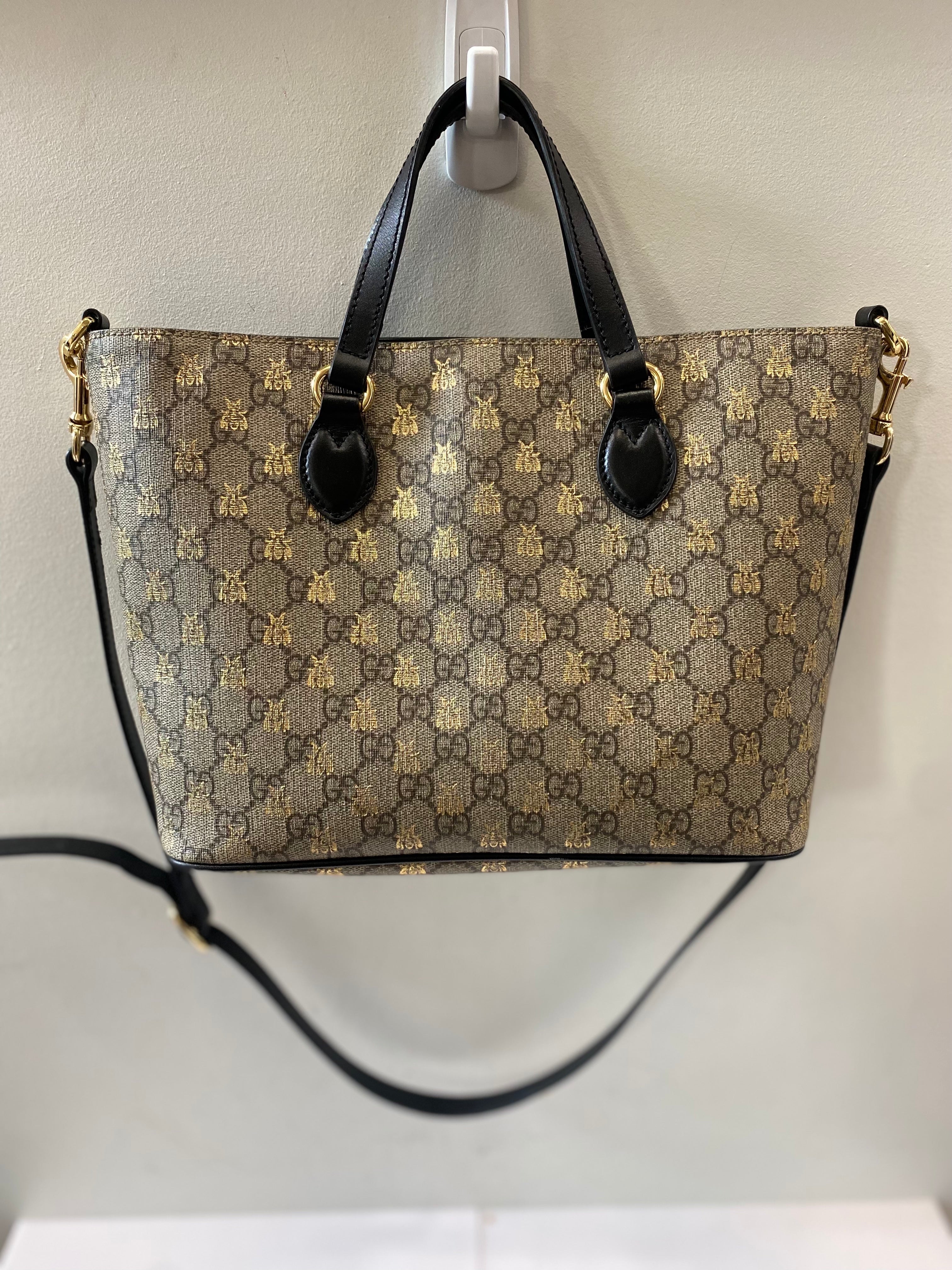GUCCI BESTIARY GG SUPREME TOTE BAG