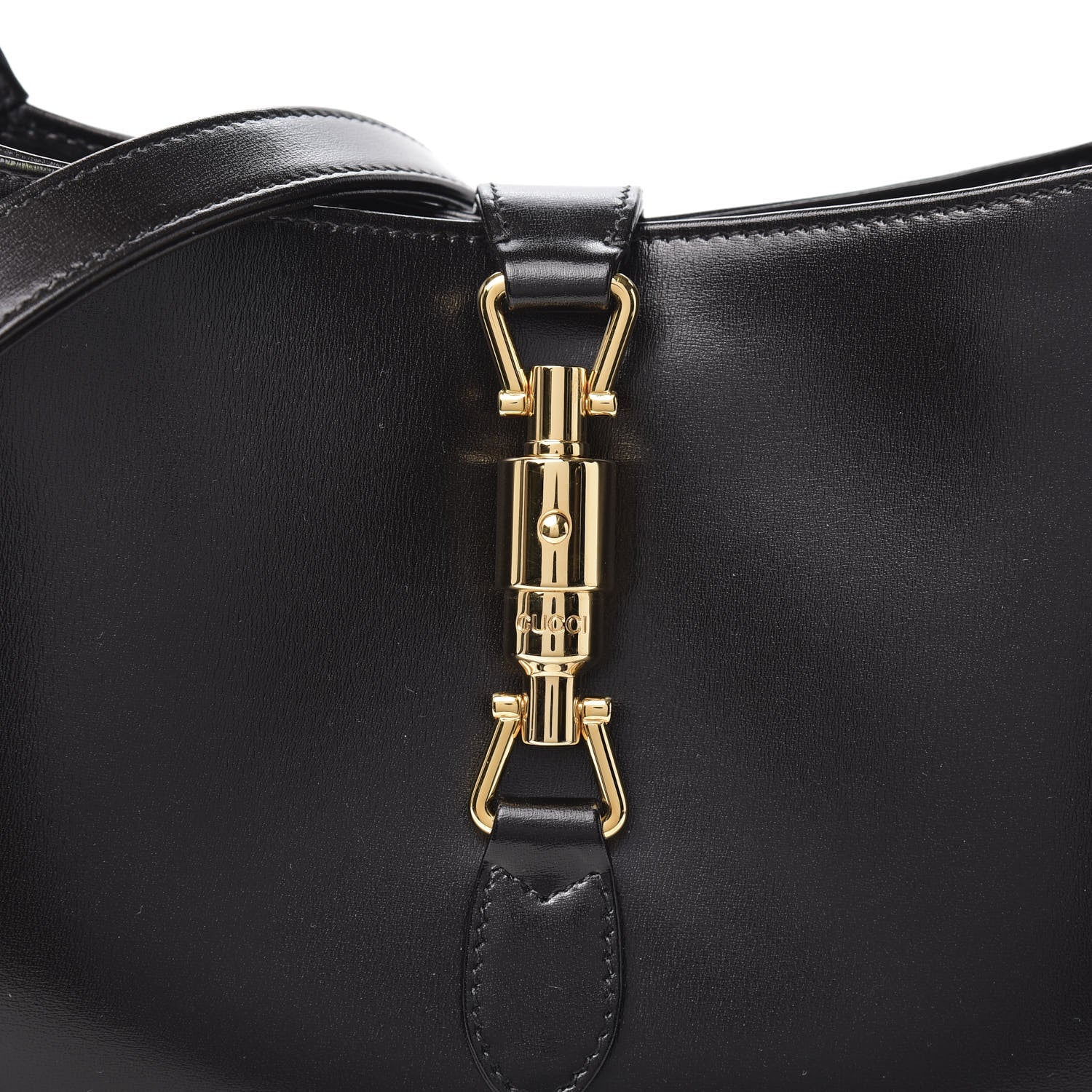 GUCCI 1961 CALFSKIN LEATHER BOARDED DYANA LUX SMALL JACKIE HOBO BAG