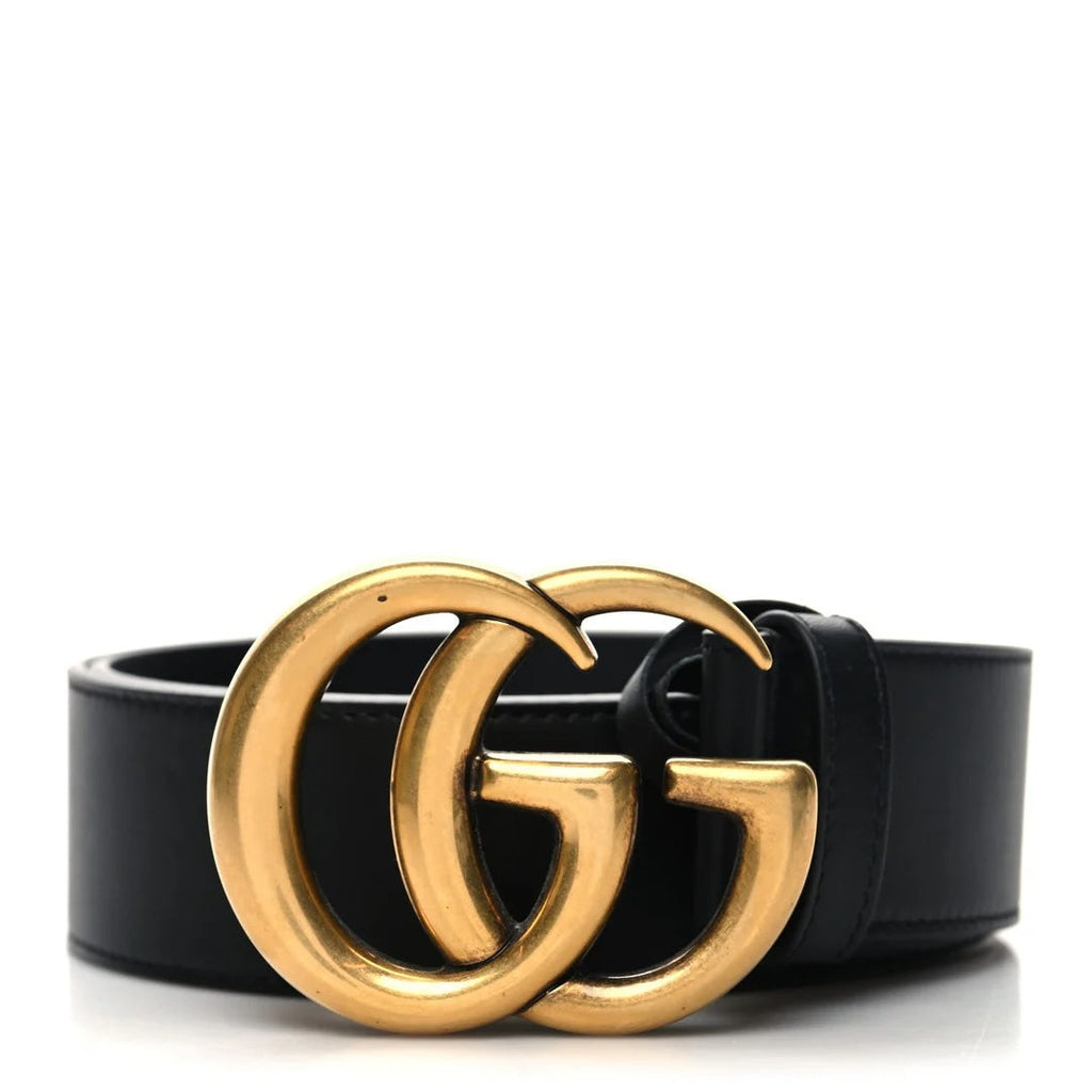 GUCCI GG MARMONT CALFSKIN LEATHER BELT