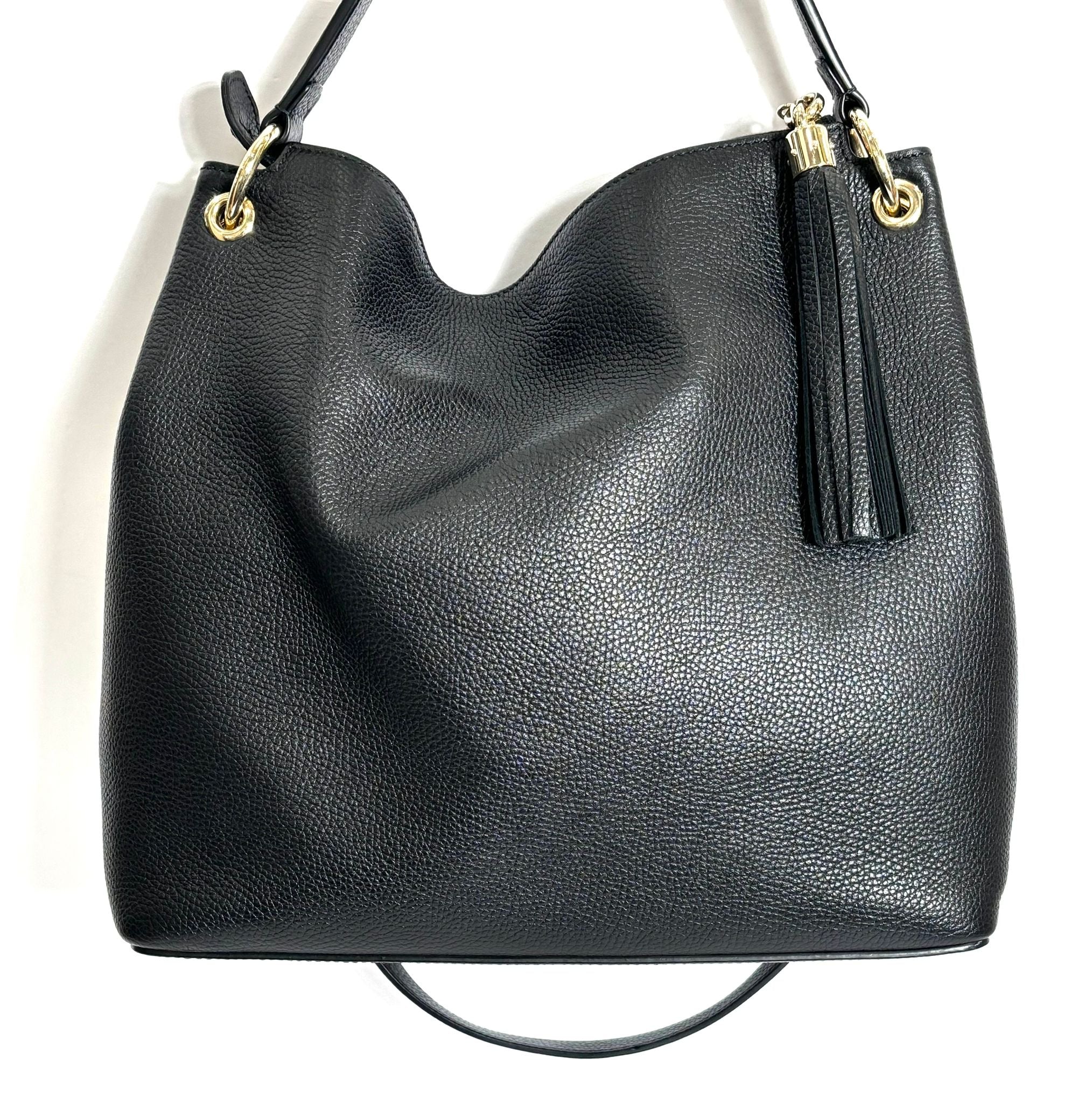 GUCCI CALFSKIN LEATHER LARGE SOHO HOBO BAG