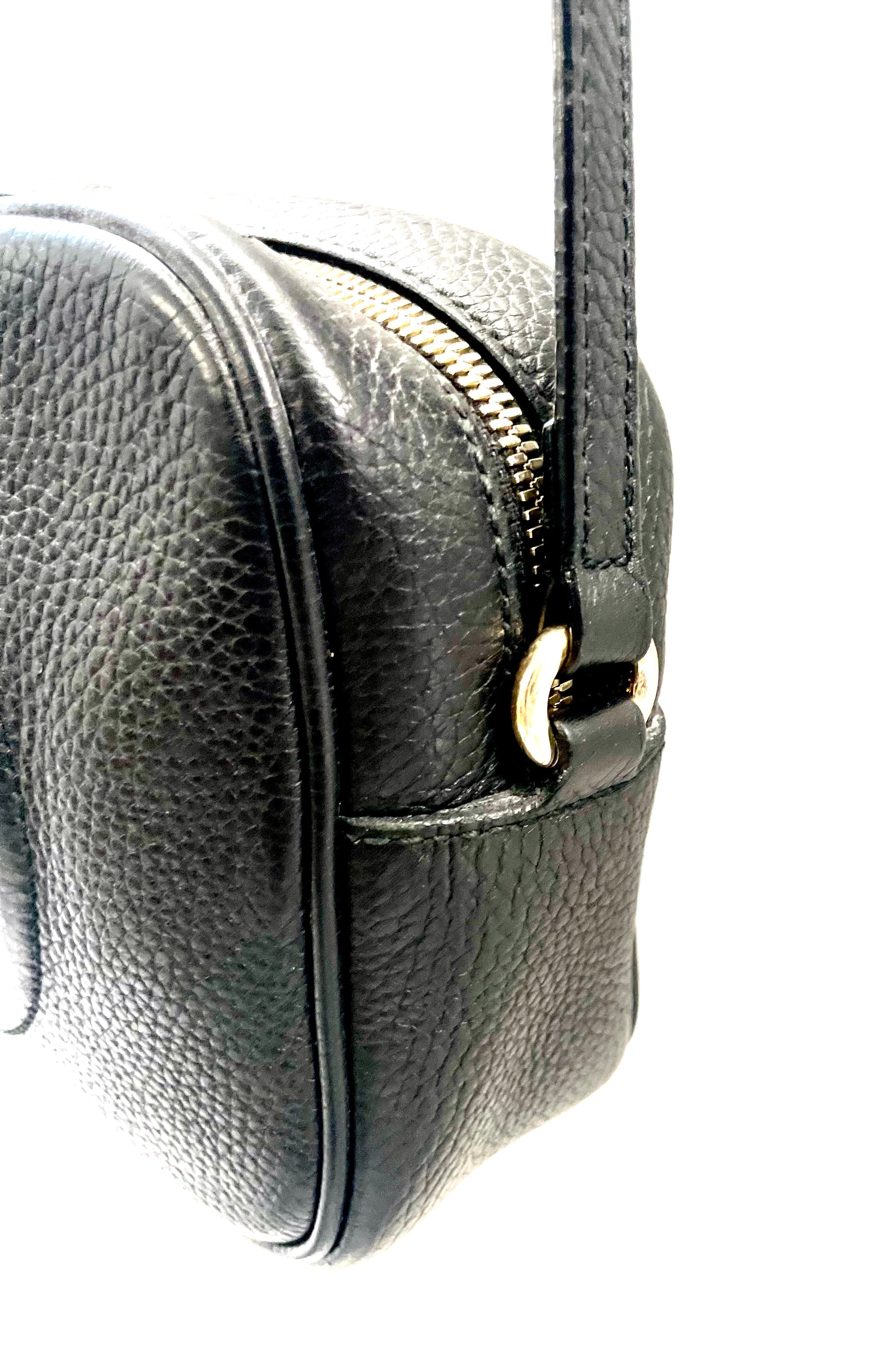 GUCCI CALFSKIN LEATHER SMALL SOHO DISCO BAG