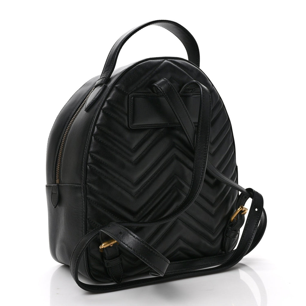 GUCCI MATELASSE CALFSKIN GG MARMONT DOME BACKPACK