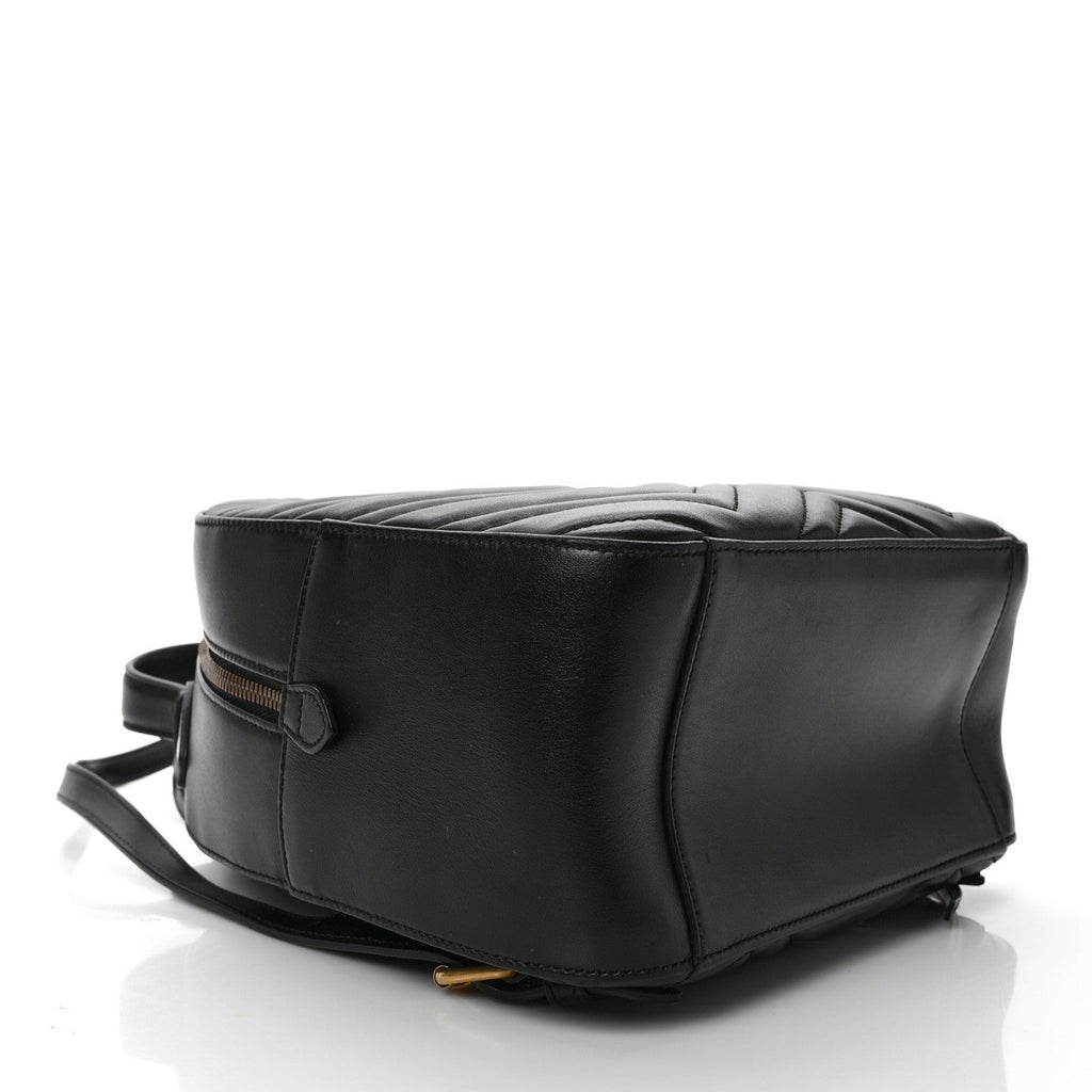 GUCCI MATELASSE CALFSKIN GG MARMONT DOME BACKPACK