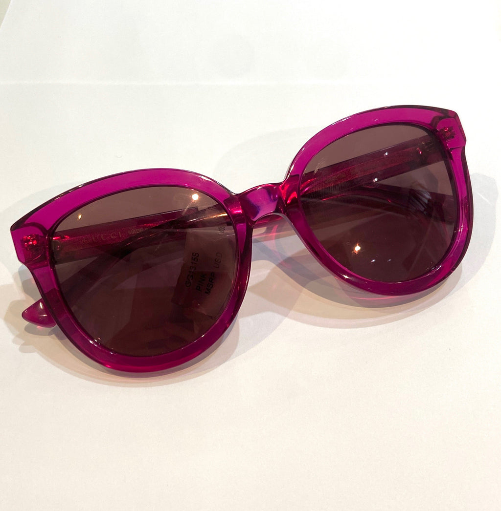 GUCCI CAT-EYE SUNGLASSES