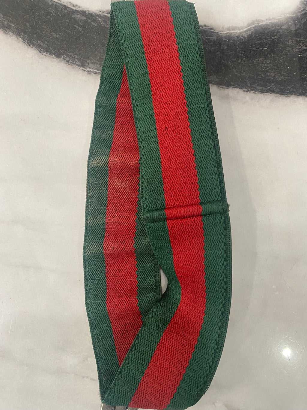 GUCCI CRYSTAL EMBELLISHED WEB HEADBAND