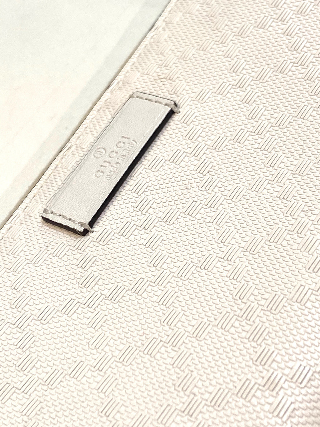 GUCCI DIAMANTE PRINT CONTINENTAL VINTAGE WALLET