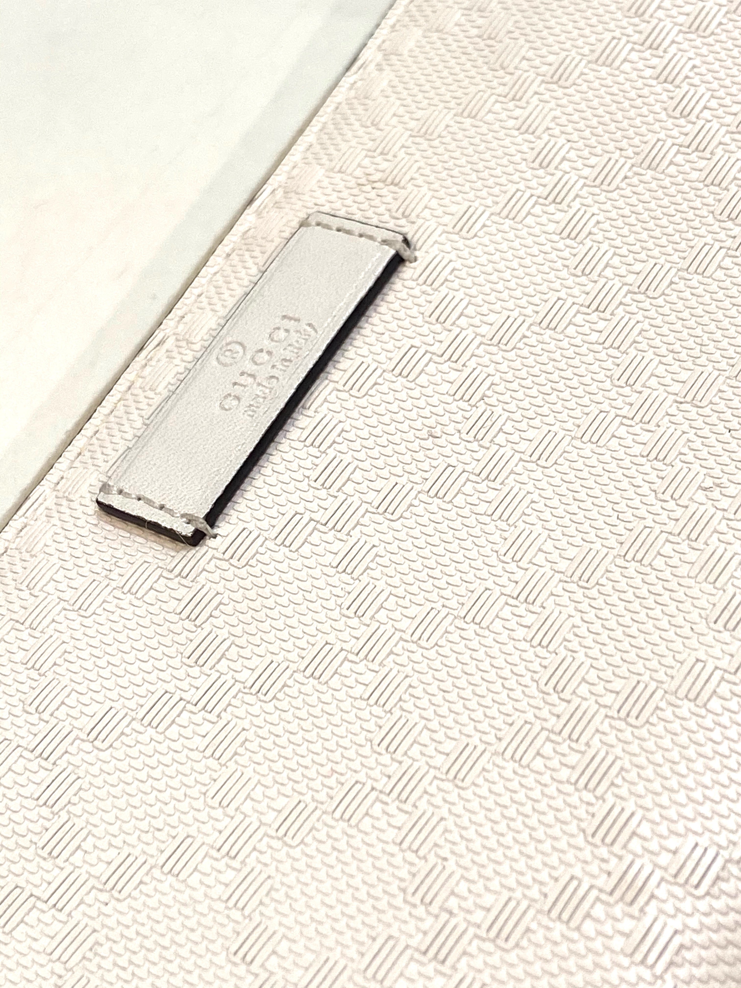 GUCCI DIAMANTE PRINT CONTINENTAL VINTAGE WALLET