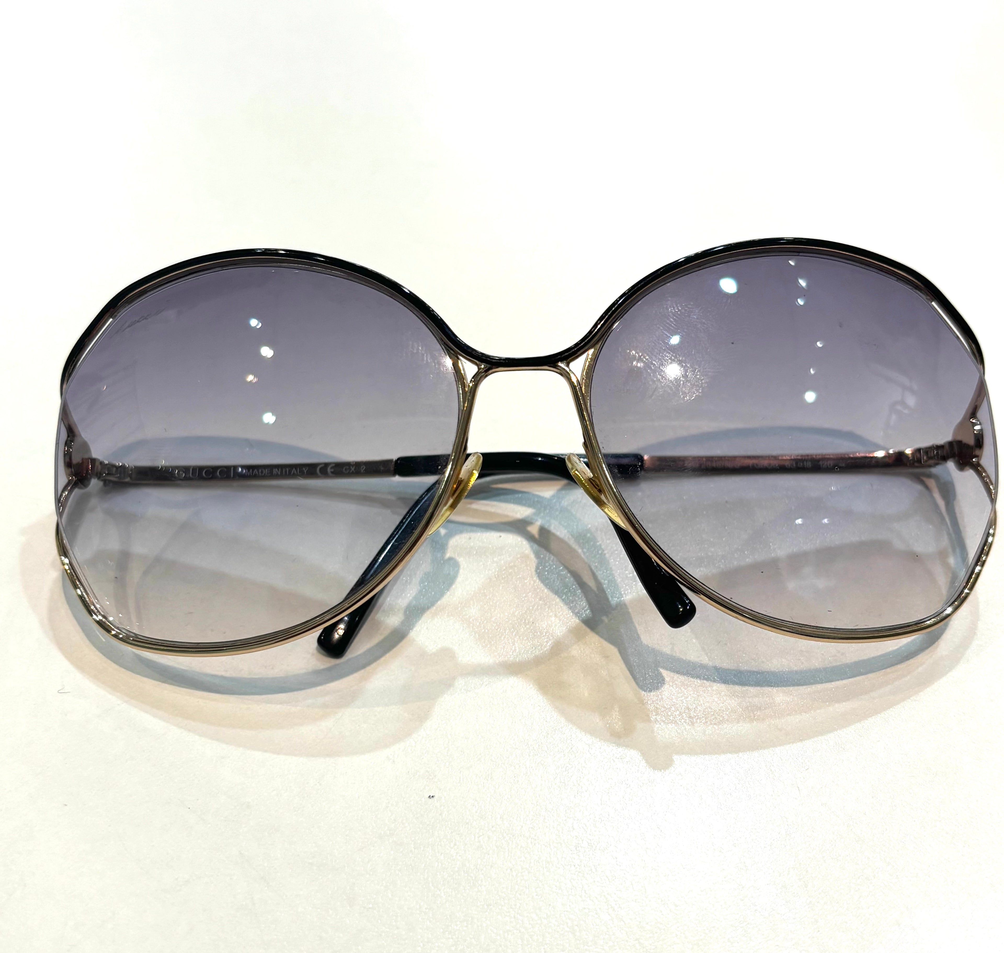 GUCCI GG 2846S INTERLOCKING G OVERSIZED SUNGLASSES