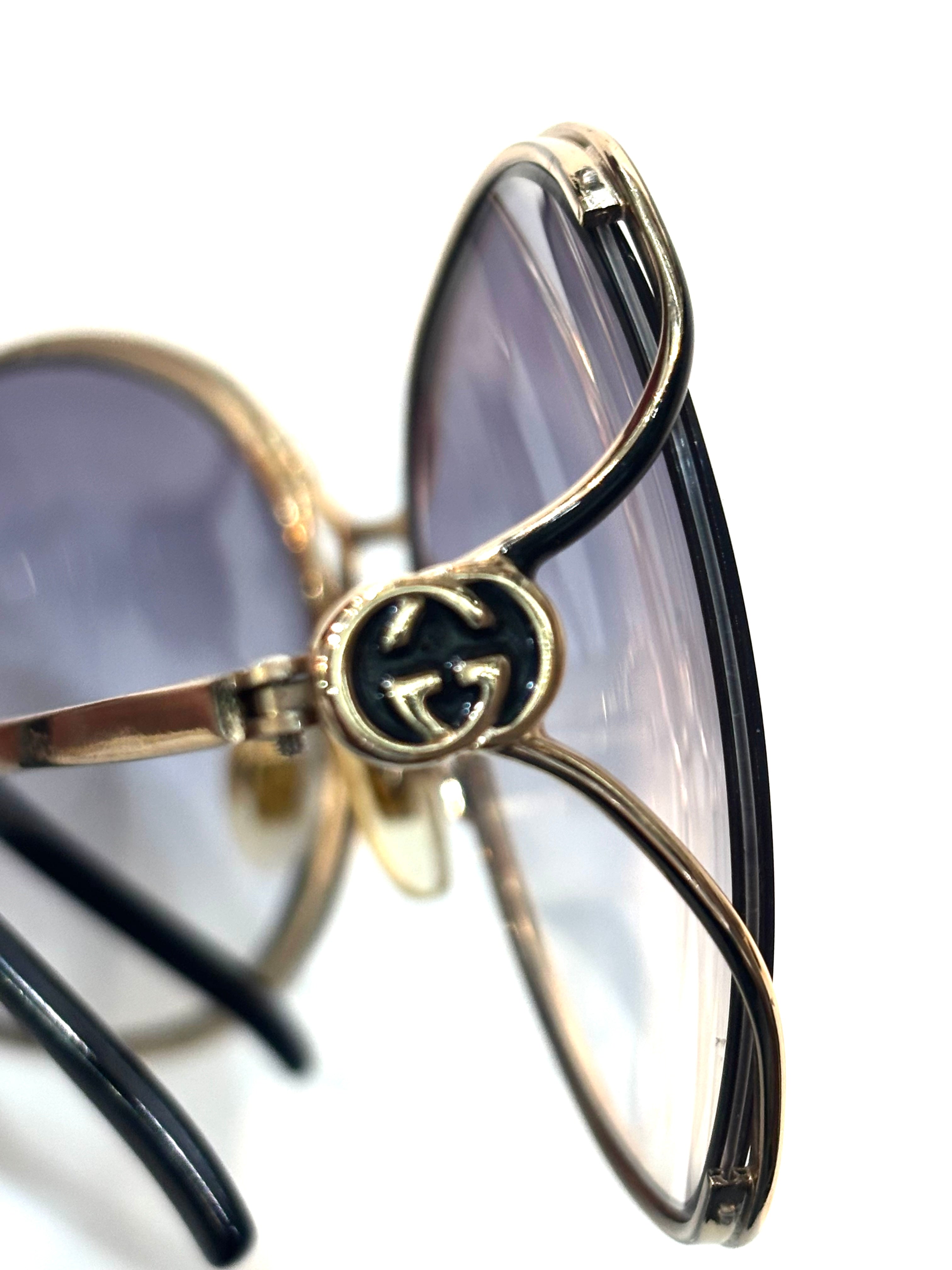 GUCCI GG 2846S INTERLOCKING G OVERSIZED SUNGLASSES