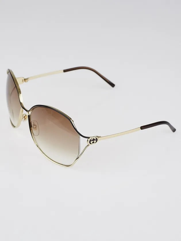 GUCCI GG 2846S INTERLOCKING G OVERSIZED SUNGLASSES
