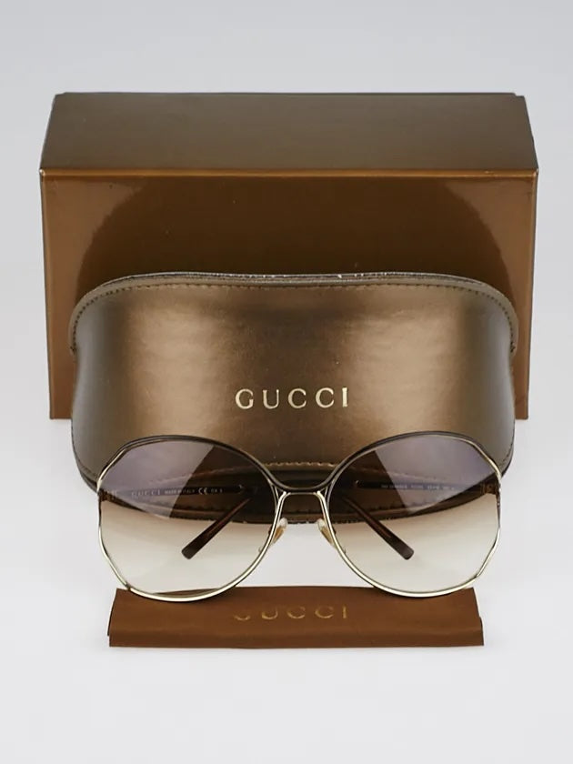 GUCCI GG 2846S INTERLOCKING G OVERSIZED SUNGLASSES