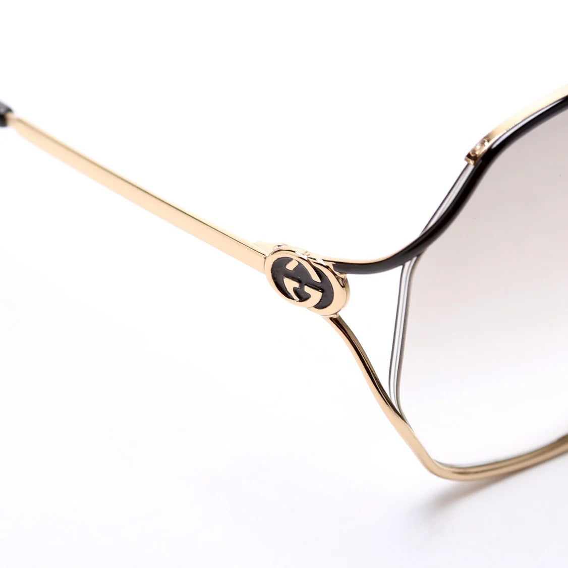 GUCCI GG 2846S INTERLOCKING G OVERSIZED SUNGLASSES