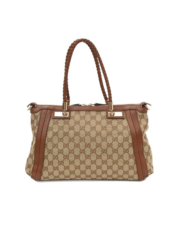 GUCCI GG MONOGRAM SMALL BELLA TOTE BAG