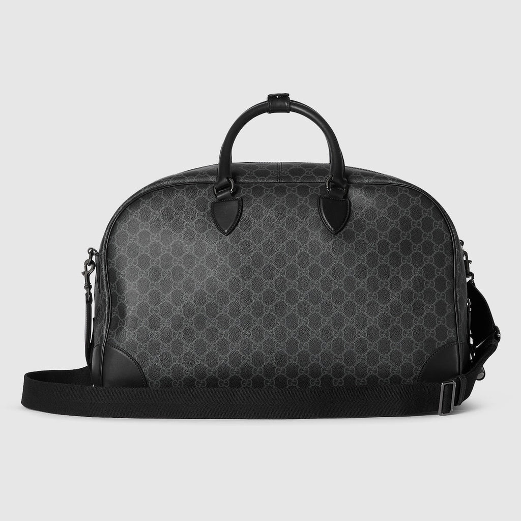 GUCCI GG EMBLEM MEDIUM DUFFLE BAG