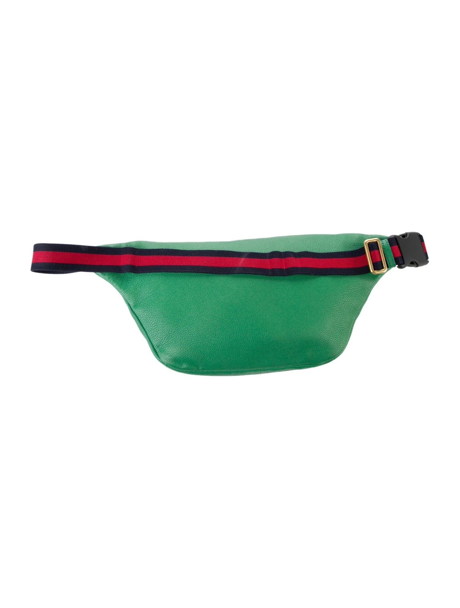 GUCCI GG LOGO GRAINED CALFSKIN LEATHER BELT BAG