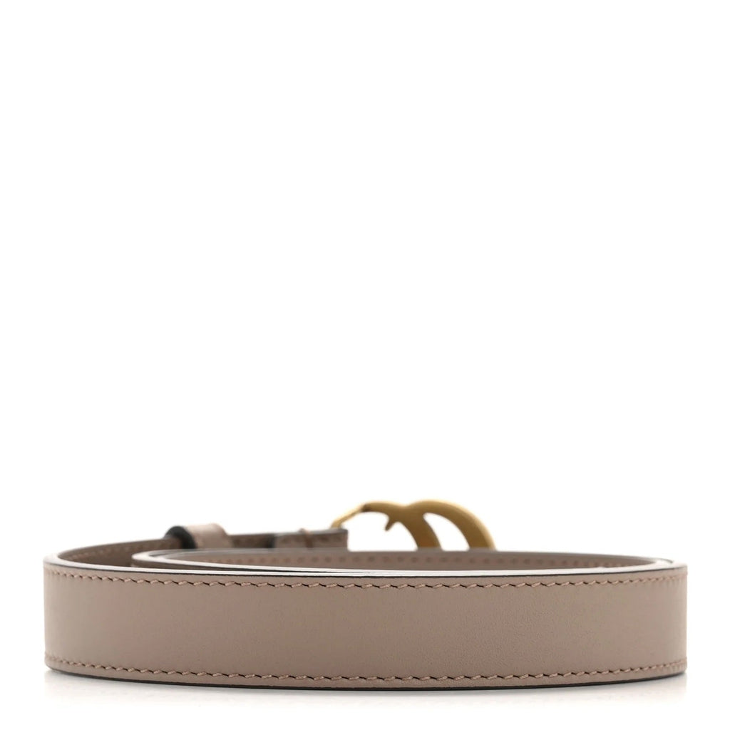 GUCCI GG MARMONT CALFSKIN LEATHER BELT