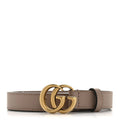 GUCCI GG MARMONT CALFSKIN LEATHER BELT